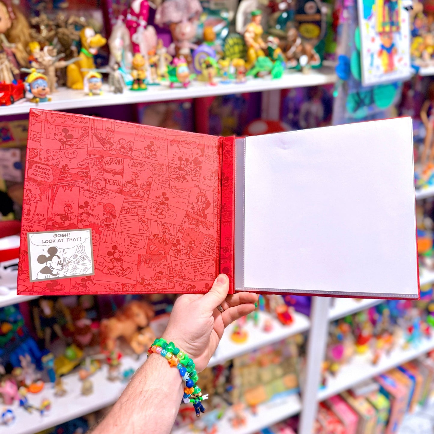 Disney's Mickey Mouse: Classic Comic Strip Scrapbook in Box (Sandy Lion, 2000s) - PopCultGang