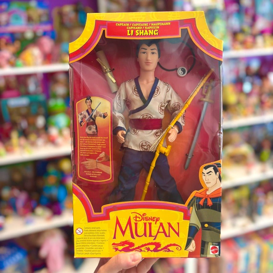 Disney's Mulan: Captain Li Shang Doll (NIB, Mattel, 1997) - PopCultGang