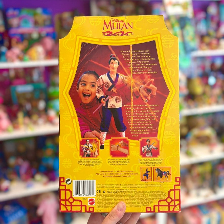 Disney's Mulan: Captain Li Shang Doll (NIB, Mattel, 1997) - PopCultGang