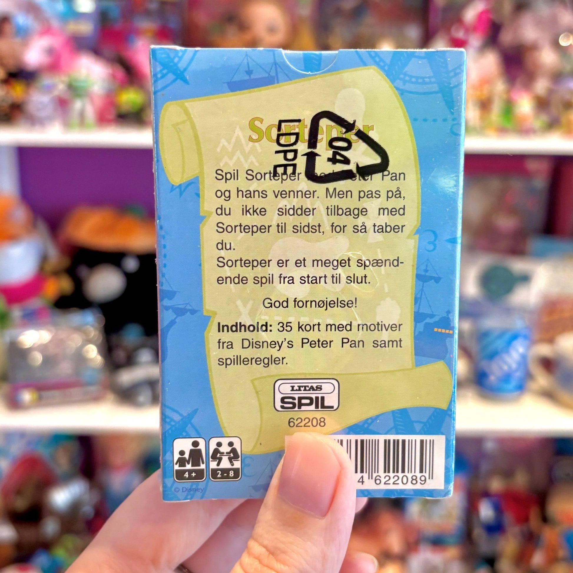 Disney's Peter Pan: Sorteper / Old Maid Card Game (90s) - PopCultGang