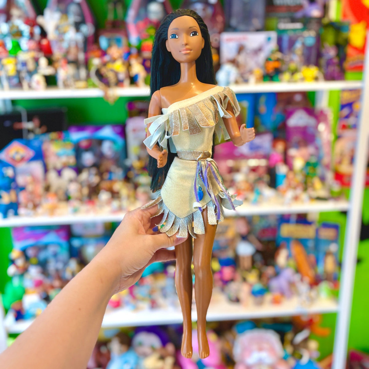 Disney's Pocahontas: Bead So Pretty Pocahontas Doll 45cm (Mattel, 1995) - PopCultGang