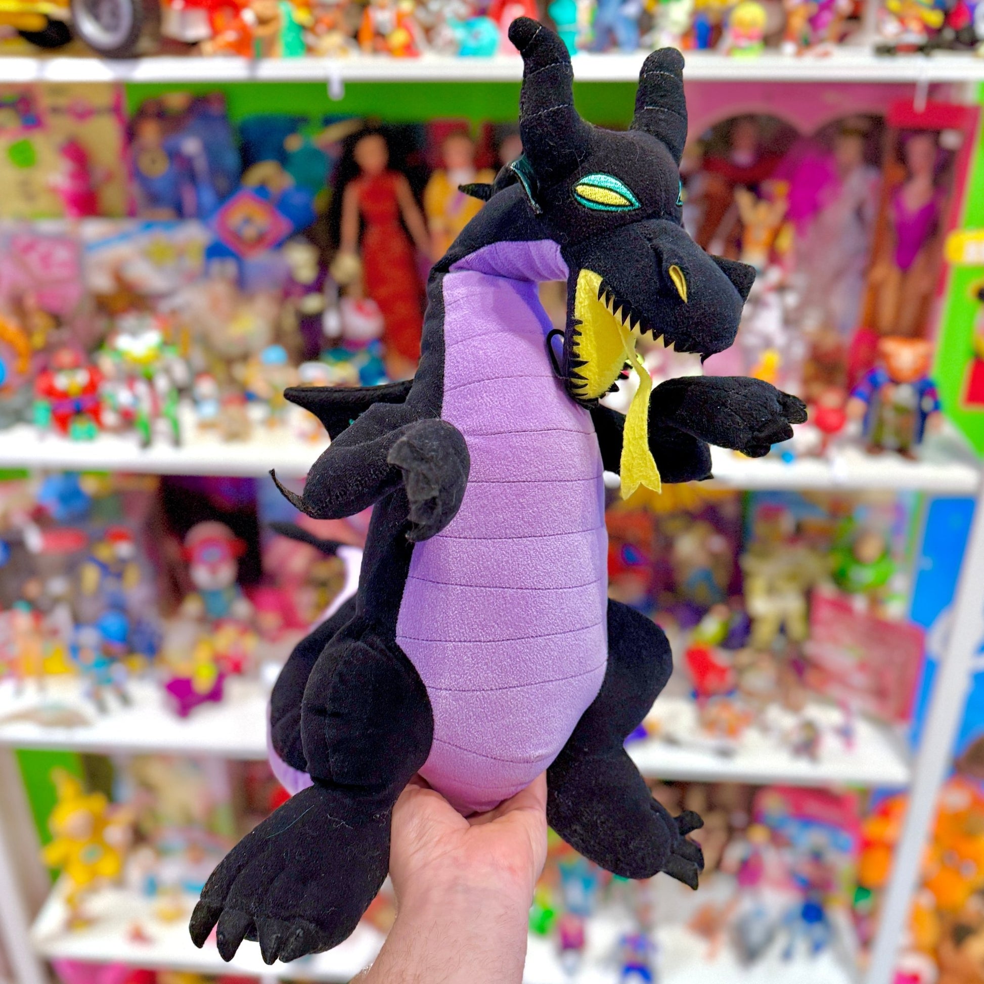 Disney's Sleeping Beauty: Maleficent Dragon Plush 45 cm (Disney Parks, 2000s) - PopCultGang