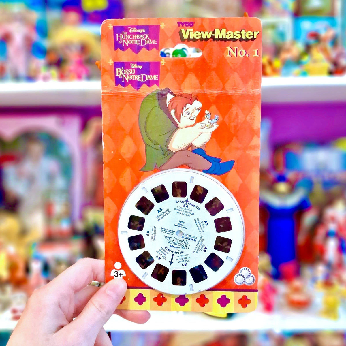 Disney's The Hunchback of Notredame: View Master 3D Reel Set (sealed, TYCO, 1992) - PopCultGang