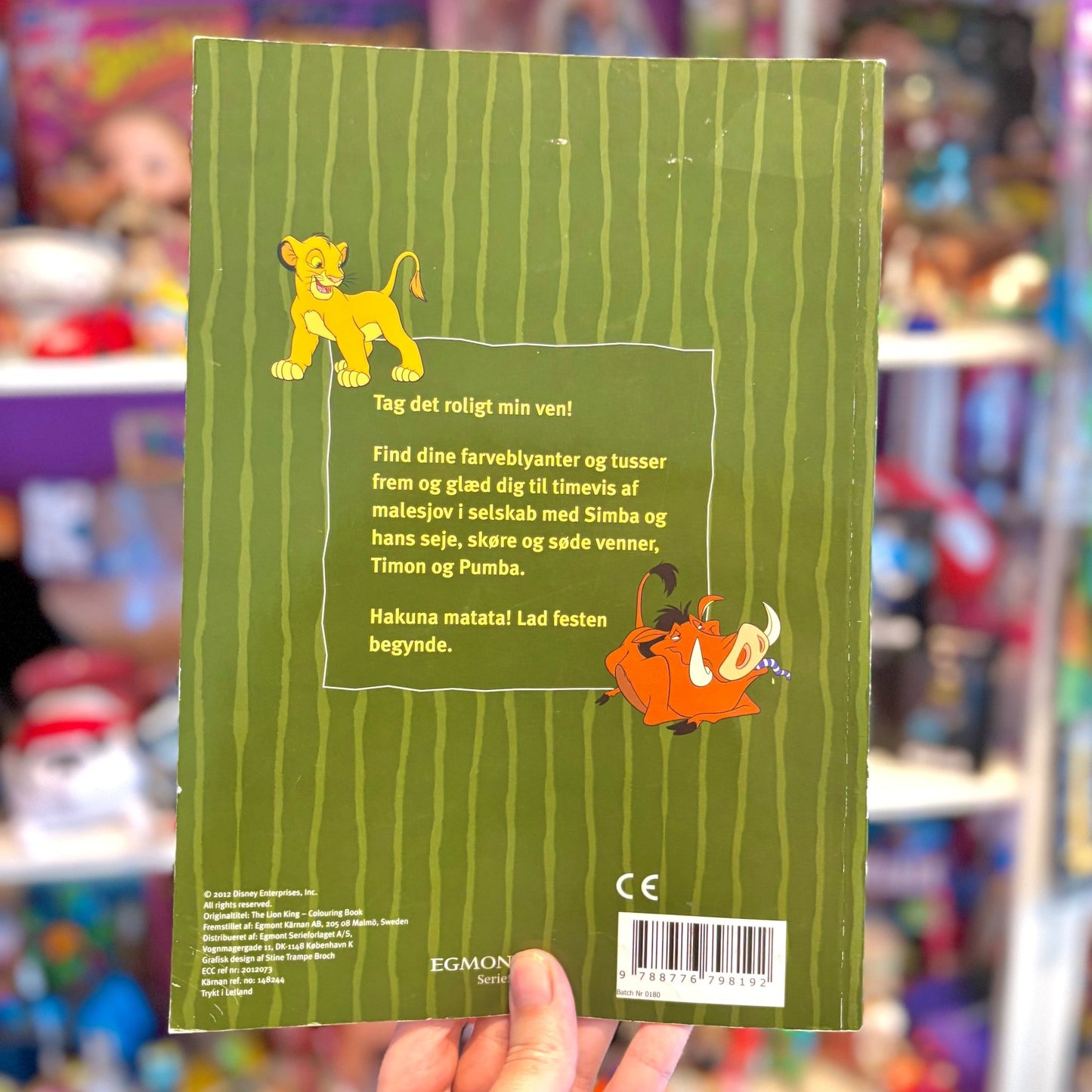 Disney's The Lion King - Coloring Book (danish, 2000s) - PopCultGang