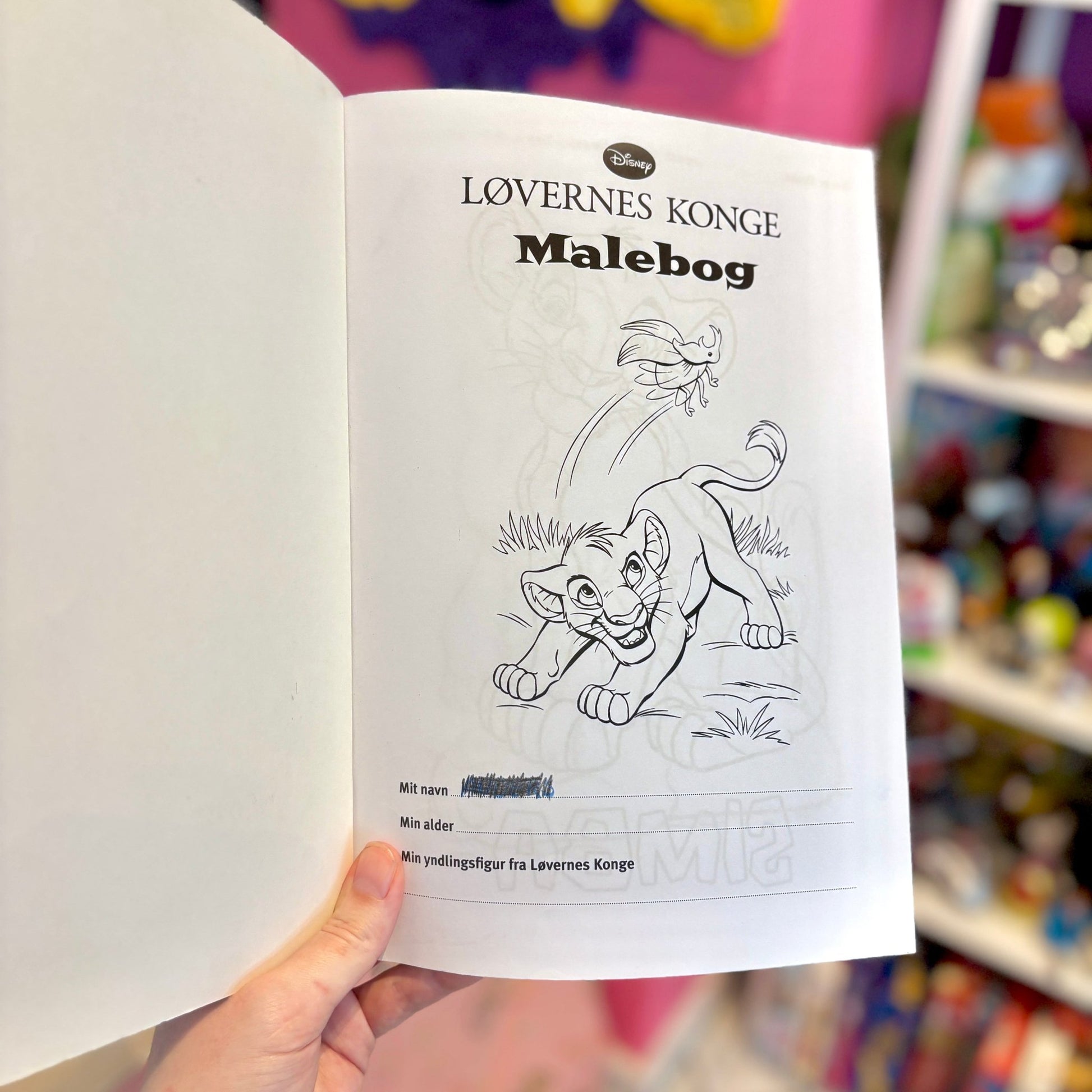 Disney's The Lion King - Coloring Book (danish, 2000s) - PopCultGang