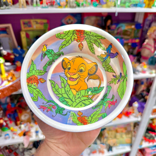 Disney's The Lion King: Simba Plastic Bowl (90s) - PopCultGang