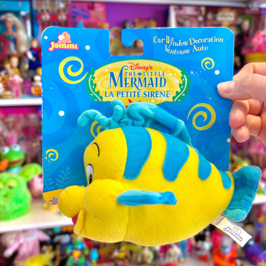 Disney's The Little Mermaid: Flounder Car Window Decoration Plush (90s) - PopCultGang