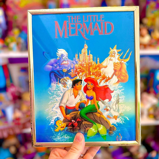 Disney's "The Little Mermaid" Framed BANNED Mini Poster (90s) - PopCultGang