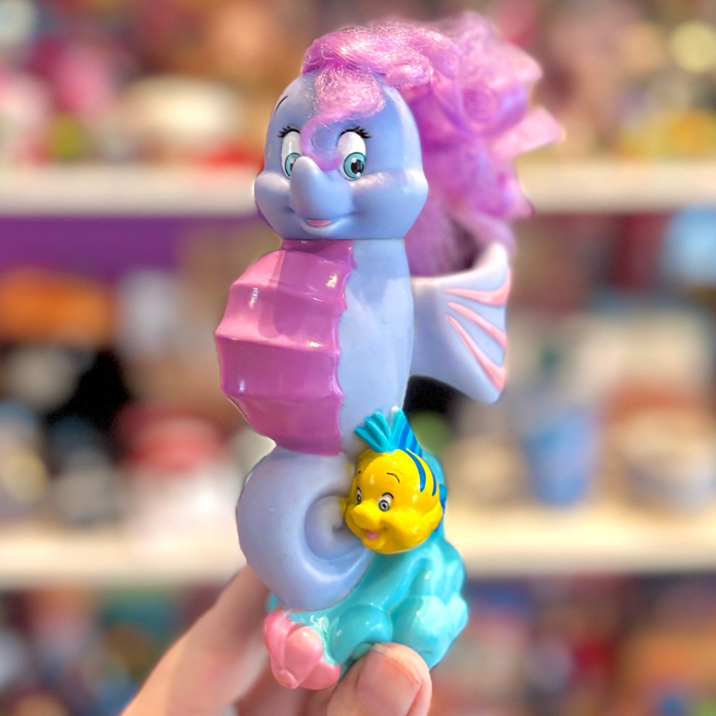 Disney's The Little Mermaid: Stormy Seahorse & Flounder Figure (Disney Store, 2002) - PopCultGang