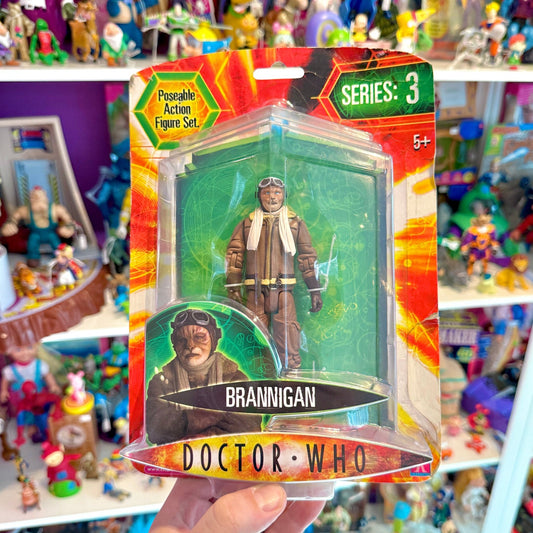 Doctor Who: Brannigan Action Figure (MOC, Series 3, BBC, 2004) - PopCultGang
