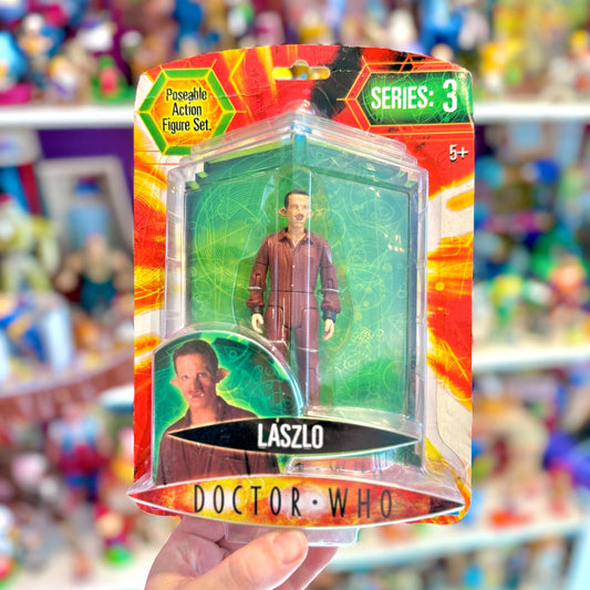 Doctor Who: Laszlo Action Figure (MOC, Series 3, BBC, 2004) - PopCultGang
