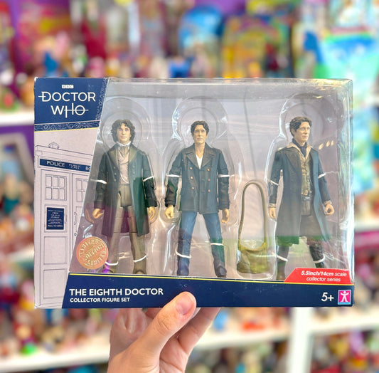 Doctor Who: The 8th Doctor Who 3 - Figure Set (2014) - PopCultGang