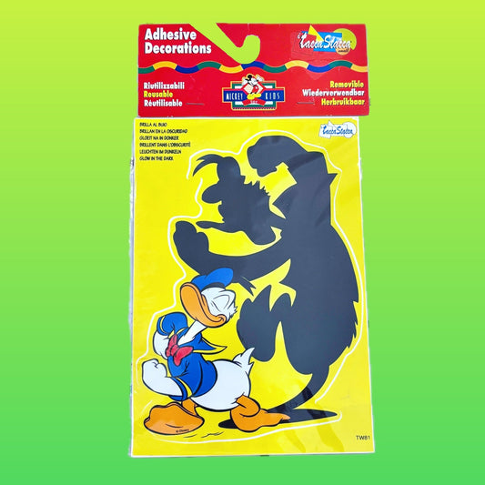 Donald Duck & Shadow: Big Reusable Sticker (Disney, 2000s) - PopCultGang