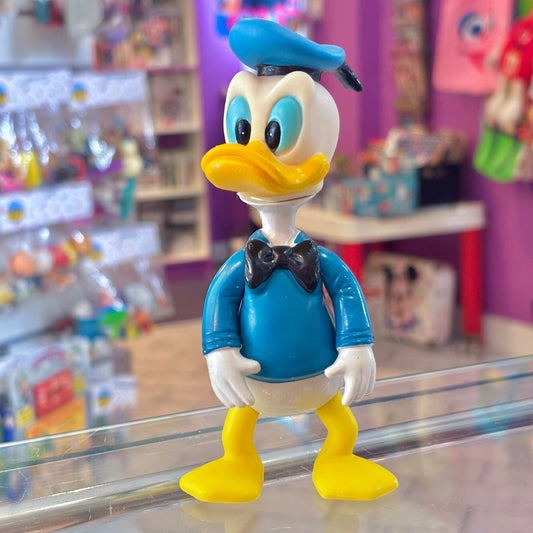 Donald Duck Vinyl Posable Figure (Disney, 1977) - PopCultGang