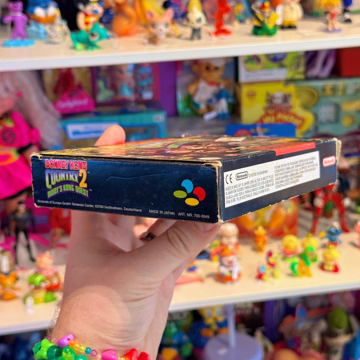 Donkey Kong Country 2: Diddy Kong’s Quest (boxed, Super Nintendo/SNES) - PopCultGang