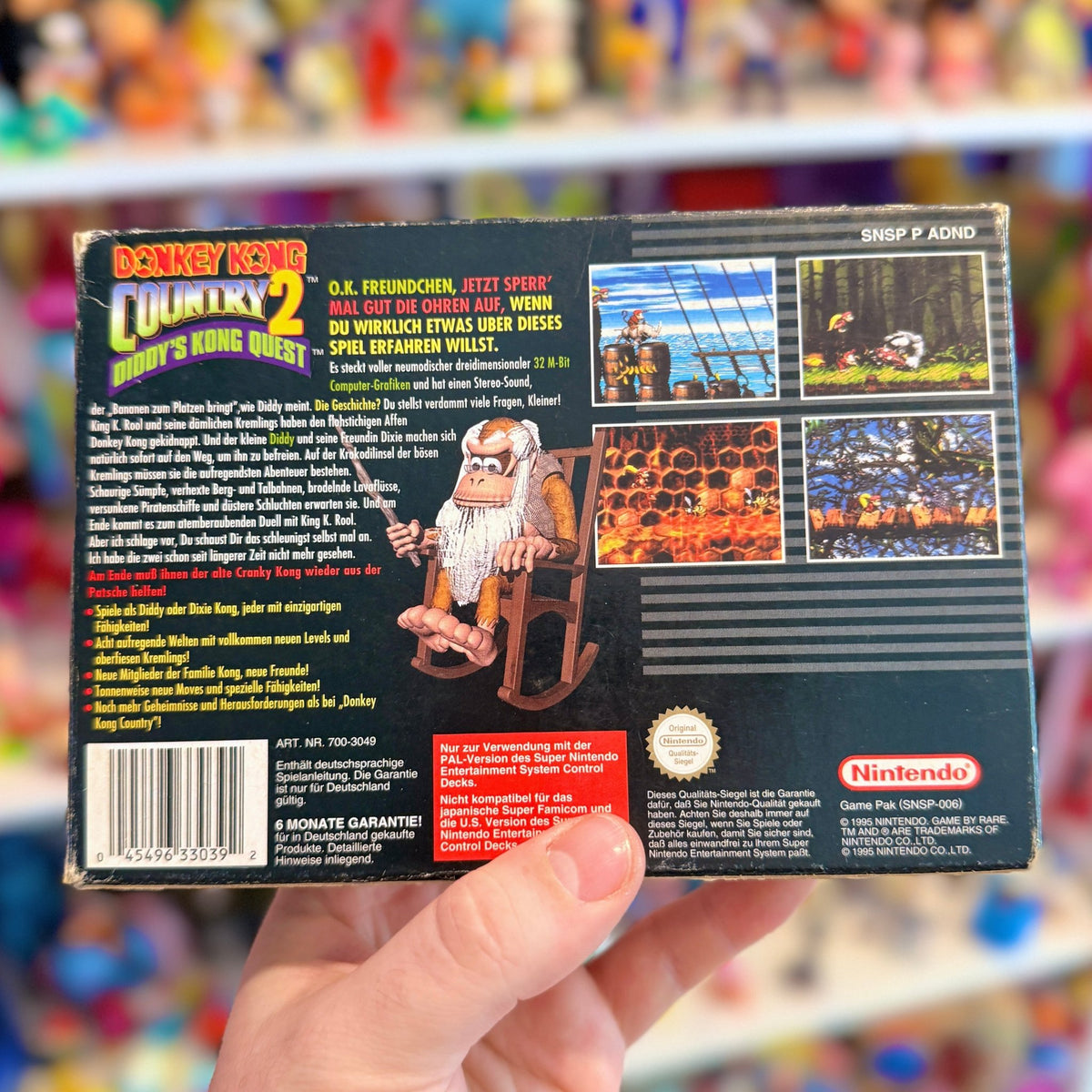 Donkey Kong Country 2: Diddy Kong’s Quest (boxed, Super Nintendo/SNES) - PopCultGang