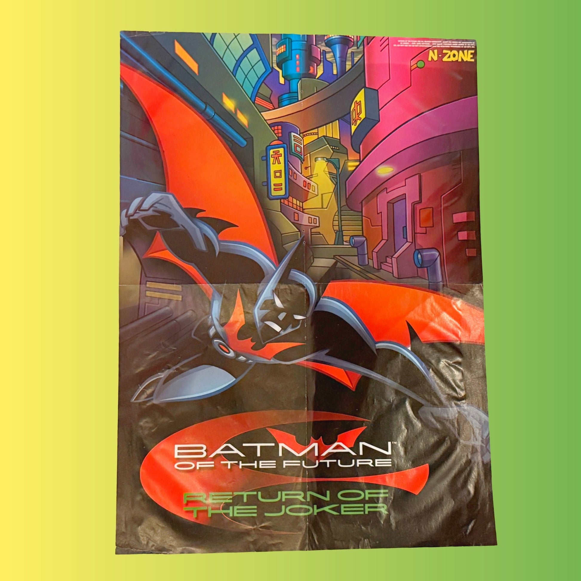 Donkey Kong Country / Batman Beyond Poster - N - Zone Magazine (90s) - PopCultGang