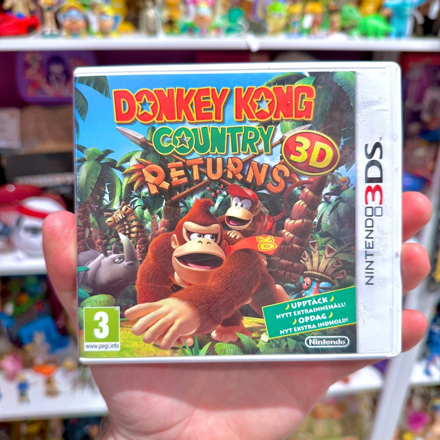 Donkey Kong Country Returns 3D (Nintendo 3DS) - PopCultGang