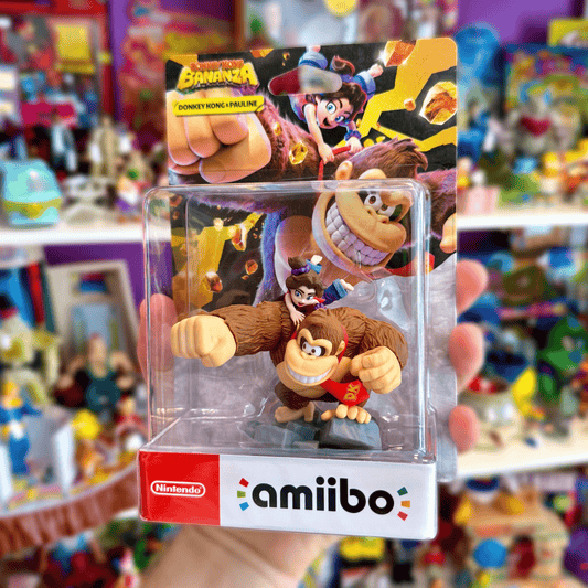 Donkey Kong & Pauline Amiibo Figure (Nintendo Switch/Nintendo Switch 2) - PopCultGang