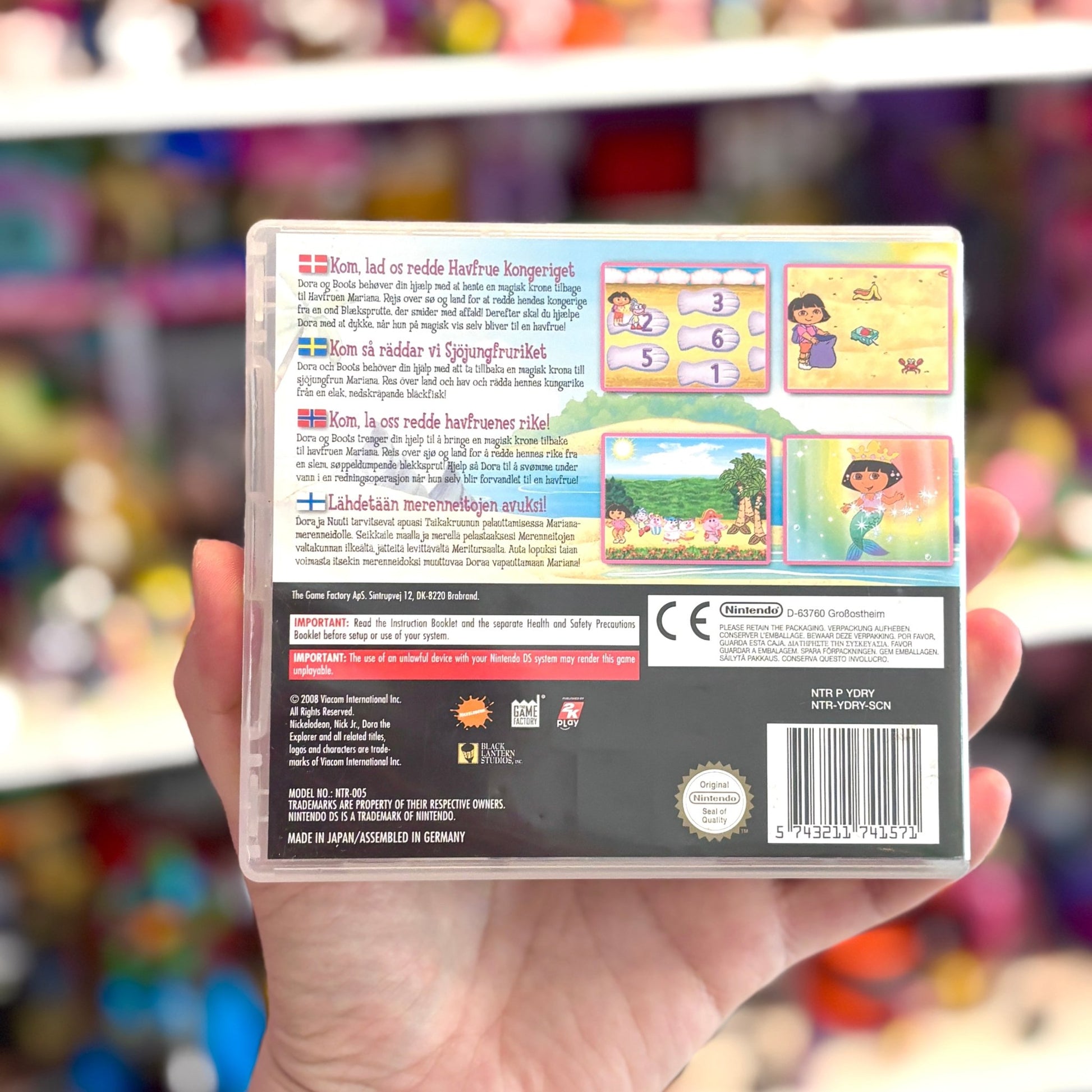 Dora The Explorer: Dora Saves The Mermaids (Nintendo DS) - PopCultGang