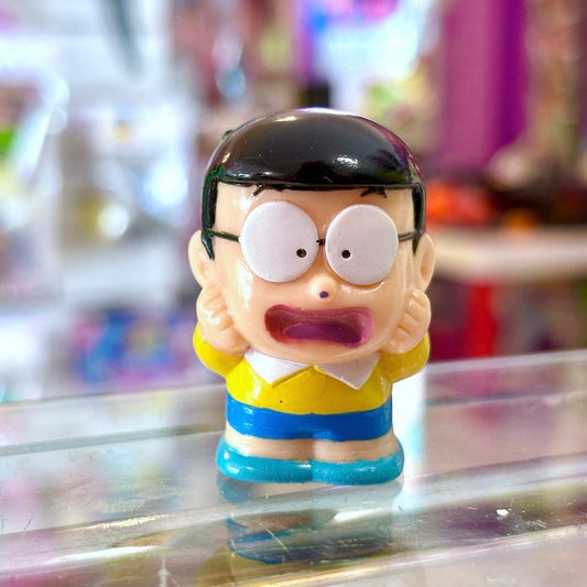 Doraemon: Nobita Nobi Finger Puppet - Soft Vinyl Figure (90s) - PopCultGang