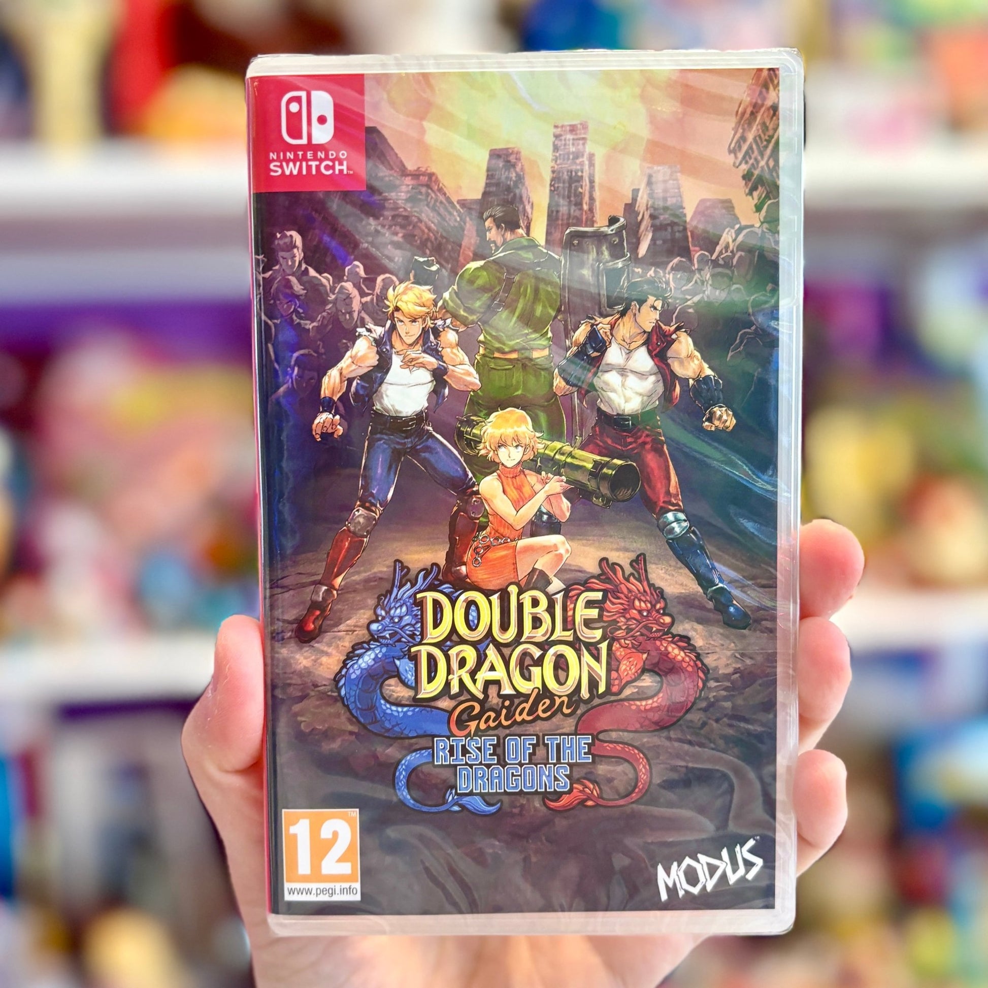 Double Dragon Gaiden: Rise of The Dragons (Nintendo Switch) - PopCultGang