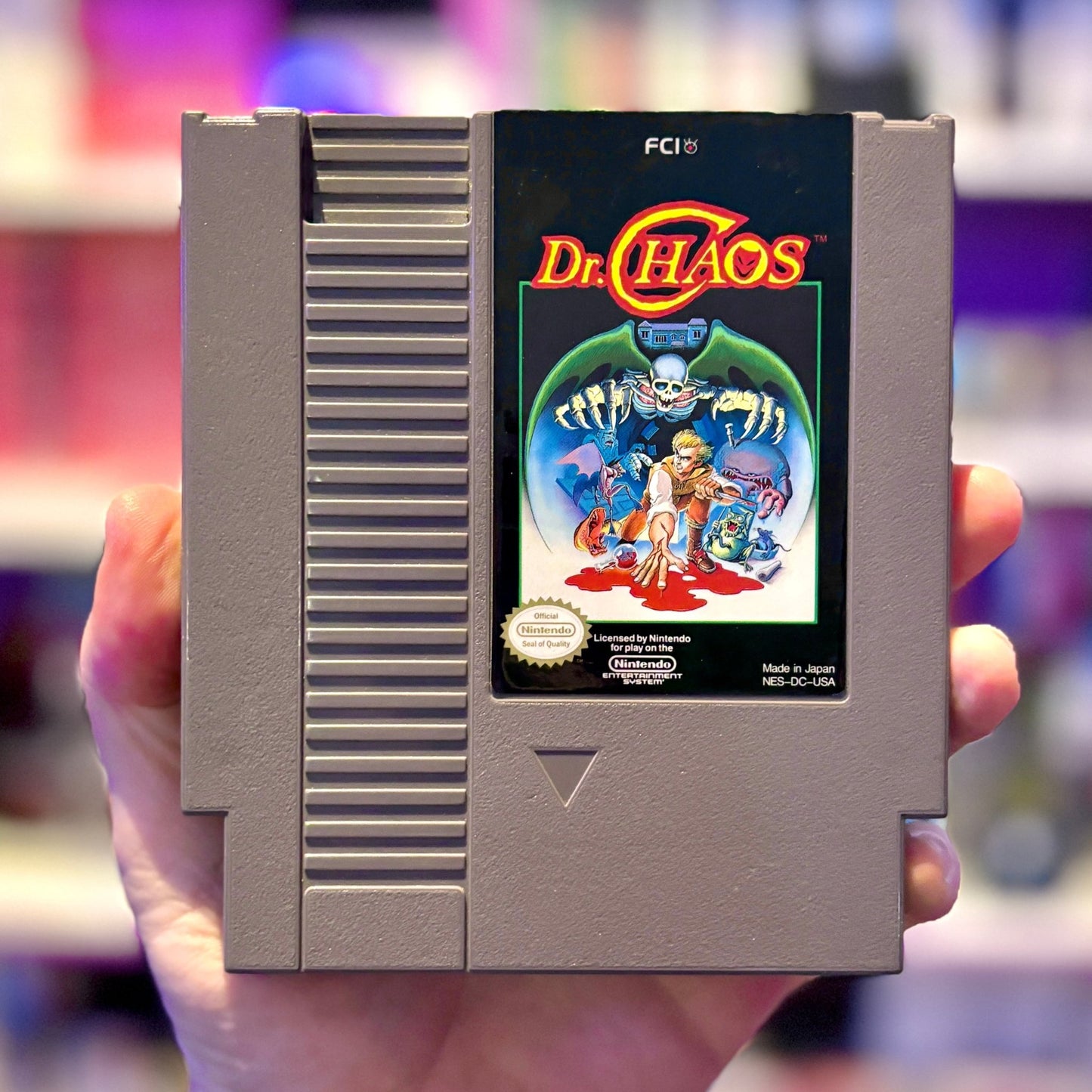 Dr. Chaos (NTSC, NES) - PopCultGang