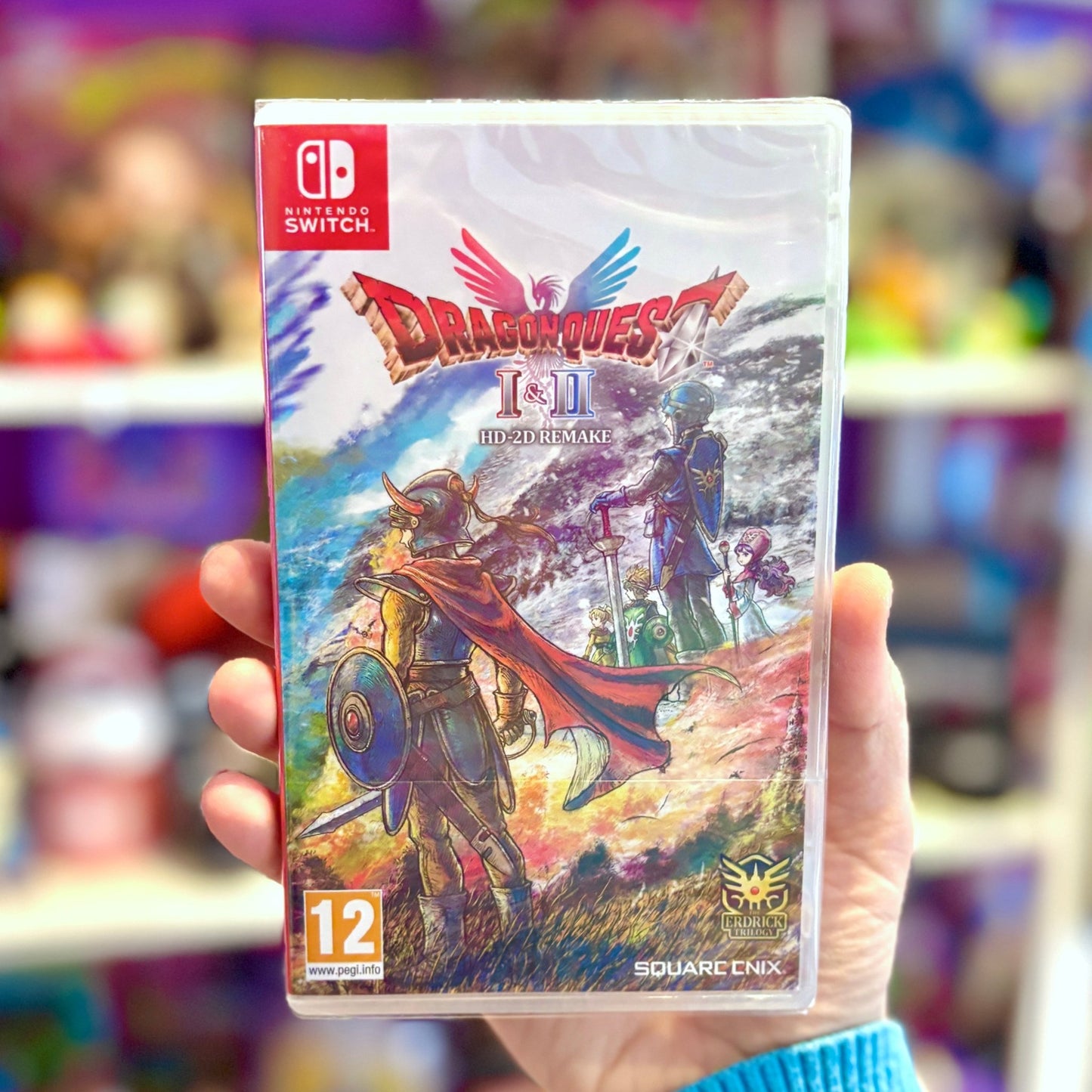 DRAGON QUEST I and II HD - 2D Remake (Nintendo Switch) - PopCultGang