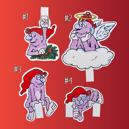 DSB Harry Kravlenisser Hanging Decoration (danish mascot, 2000) - PopCultGang