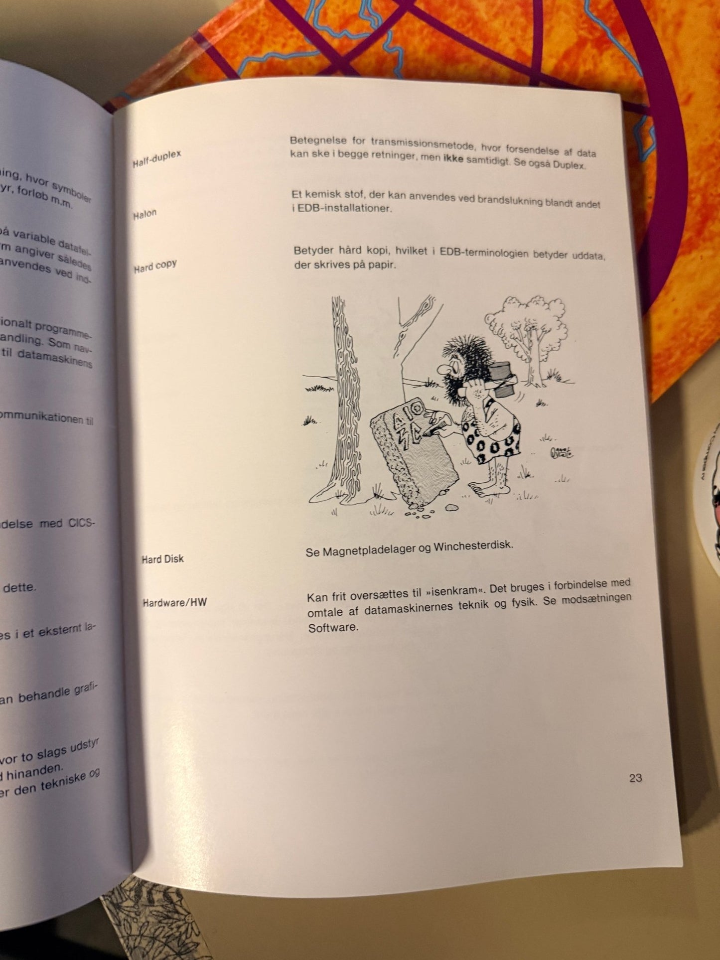 Ebd ordbog - computer dictionary in danish - PopCultGang