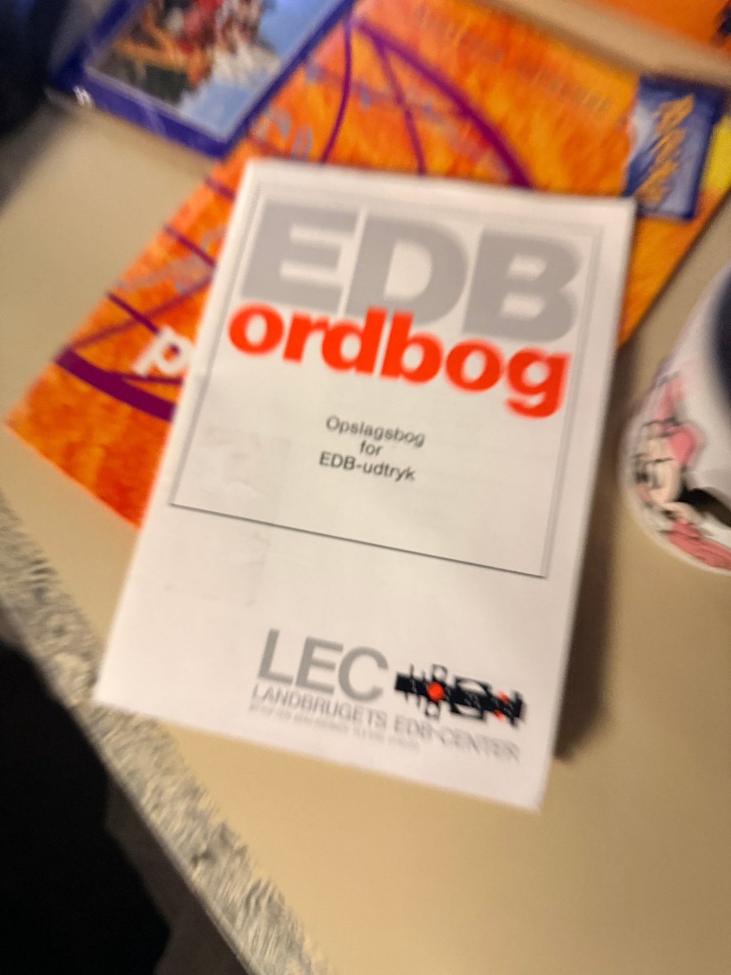 Ebd ordbog - computer dictionary in danish - PopCultGang
