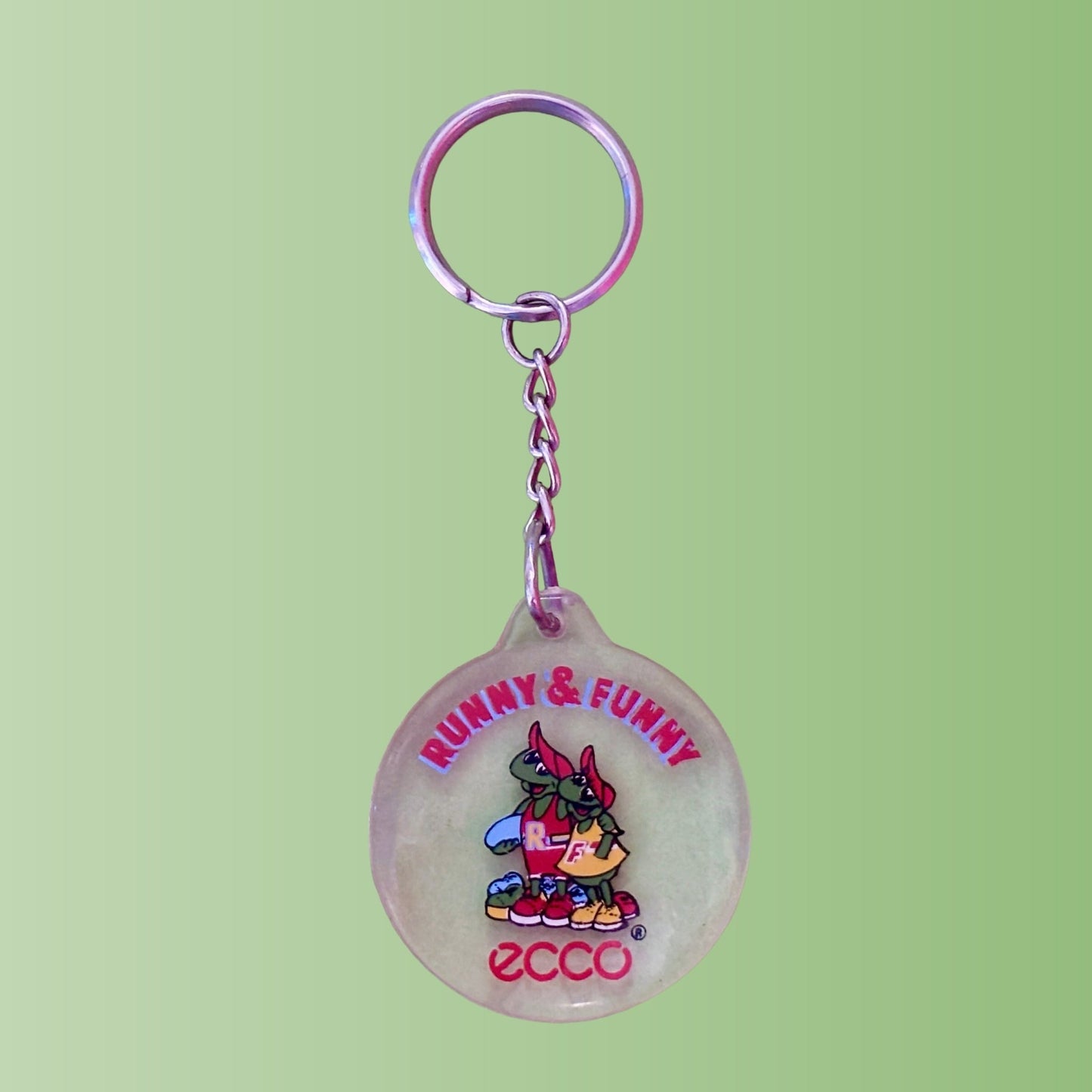 Ecco: Runny & Funny Keychain (90s) - PopCultGang