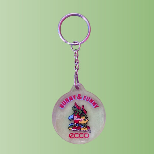 Ecco: Runny & Funny Keychain (90s) - PopCultGang
