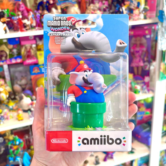 Elephant Mario Amiibo Figure (Super Mario Bros Wonder/Nintendo) - PopCultGang