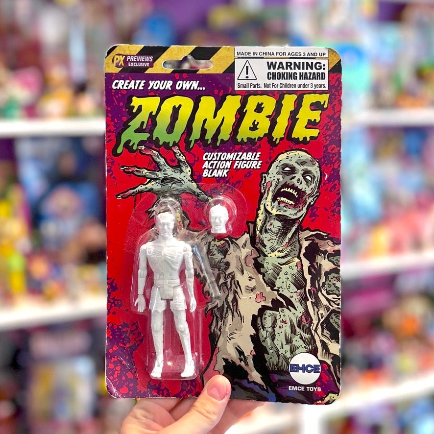 EMCE Toys: Create Your Own Zombie - Blank Customizable Action Figure (2010s) - PopCultGang