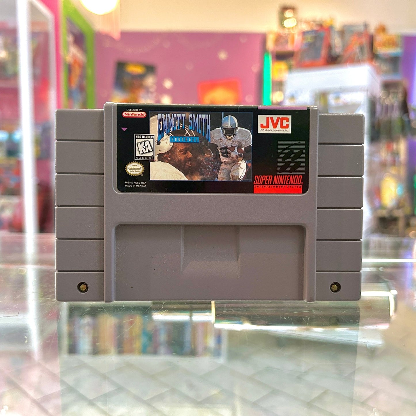 Emmitt Smith Football (SNES, NTSC) - PopCultGang