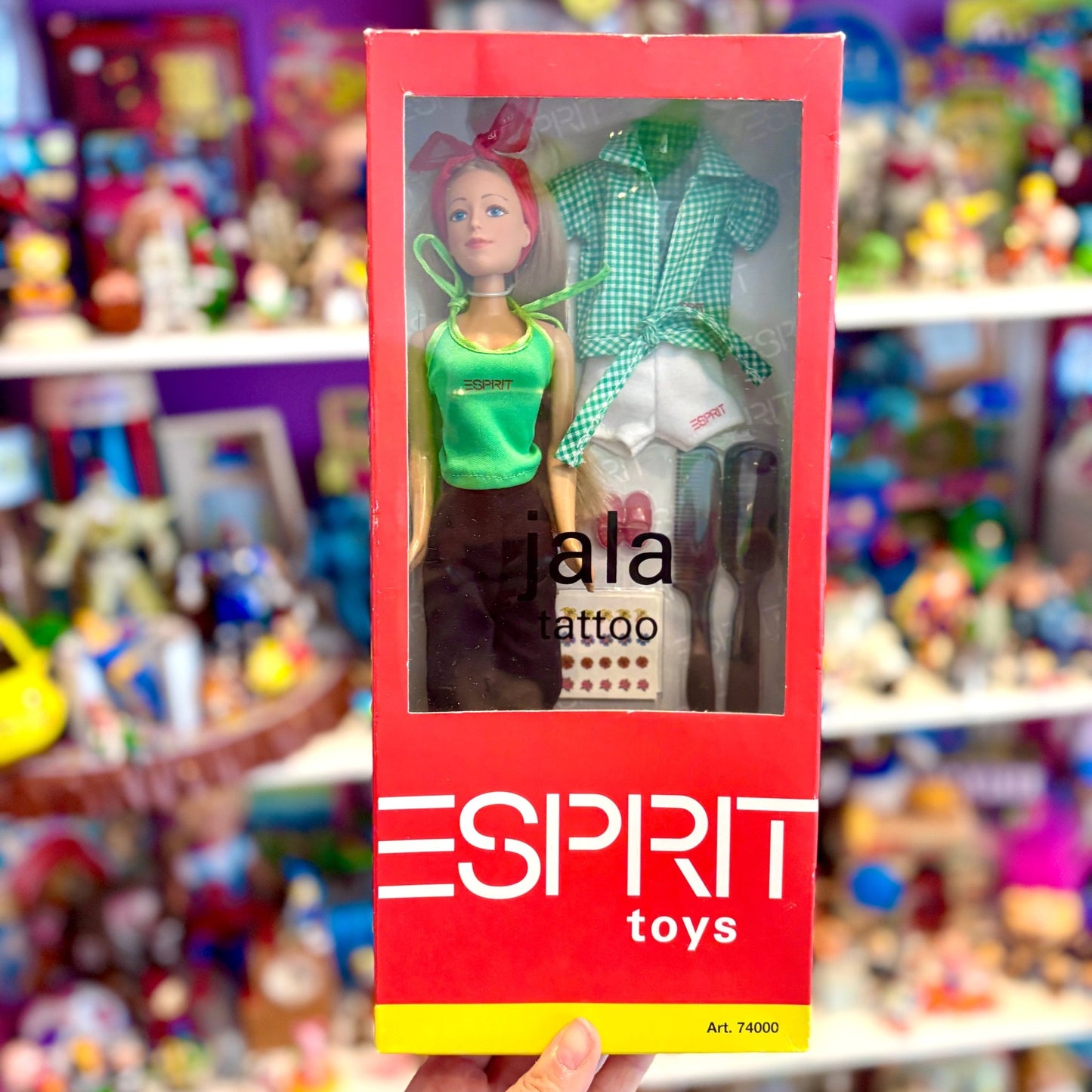 Esprit Toys: Jala Tattoo Fashion Doll (NIB, 2000's) - PopCultGang