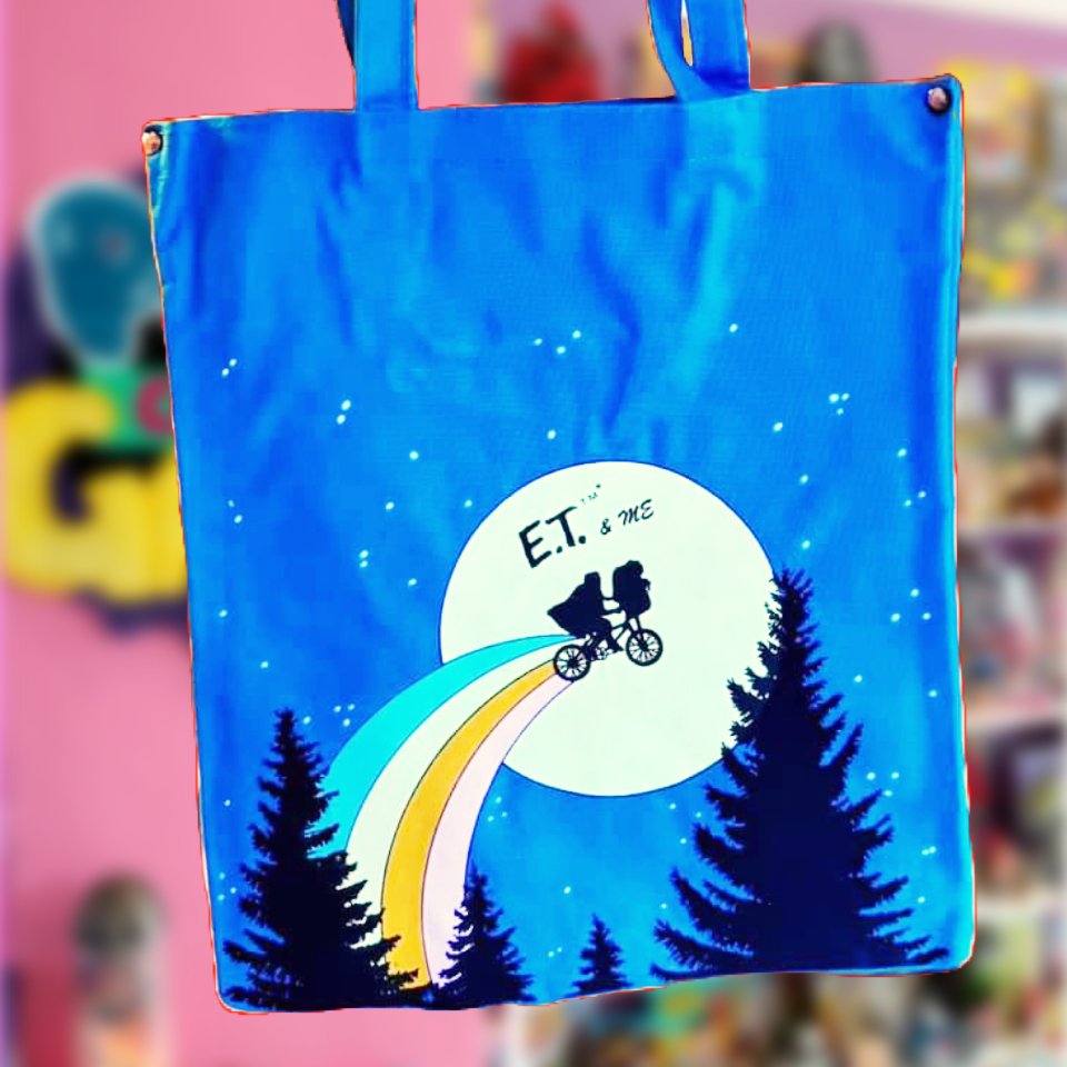 E.T. & Me - Vintage Tote Bag (80s) - PopCultGang