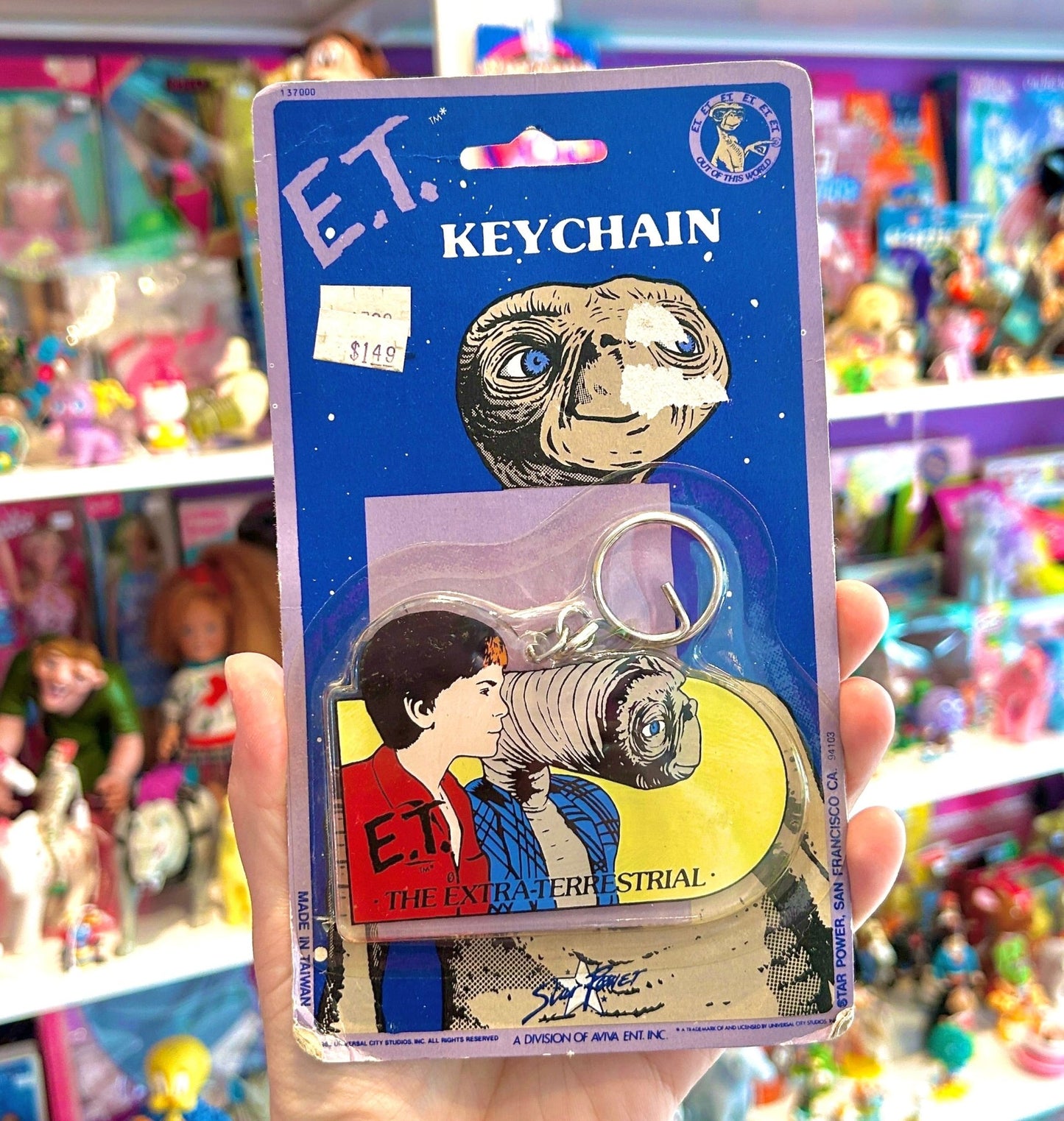 E.T. The Extra - Terrestrial: E.T. & Elliot Keychain (80s, new in box) - PopCultGang