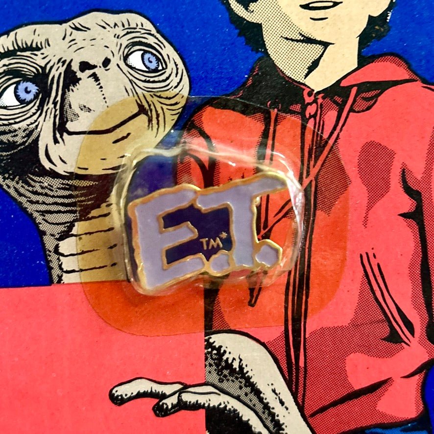 E.T. The Extra Terrestrial Jewelry: Logo Ring (NIB, 80s) - PopCultGang