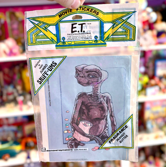 E.T. The Extra - Terrestrial: Scratch N' Sniff Jumbo Sniff - Ums - PopCultGang