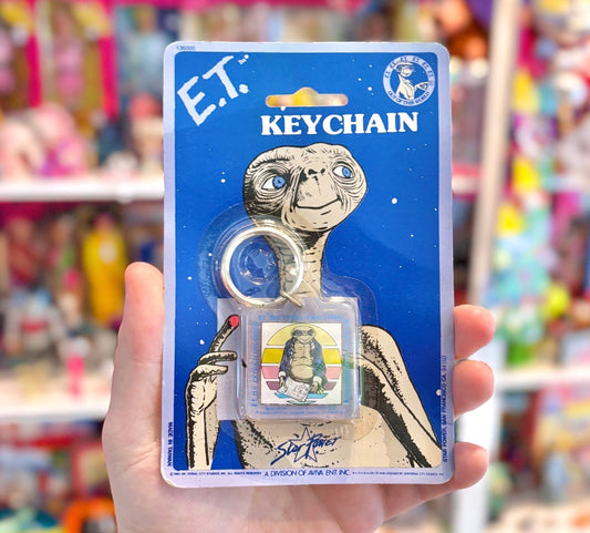 E.T. The Extraterrestrial Keychain (NIB, 80s) - PopCultGang