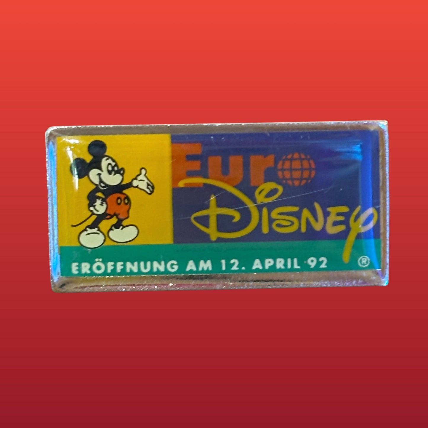 Euro Disney Land Paris Park - Enamel Pin (1992) - PopCultGang