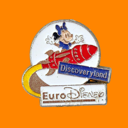 Euro Disney Park: Grand Opening Themed Lands Pin Buttons (1992) - PopCultGang