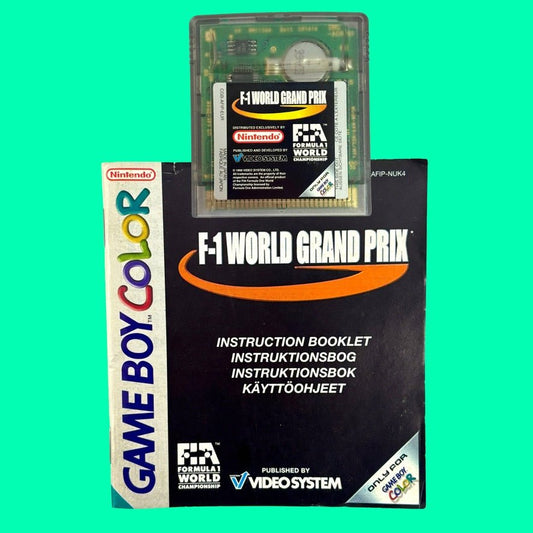 F - 1 World Grand Prix (Gameboy Color) - PopCultGang