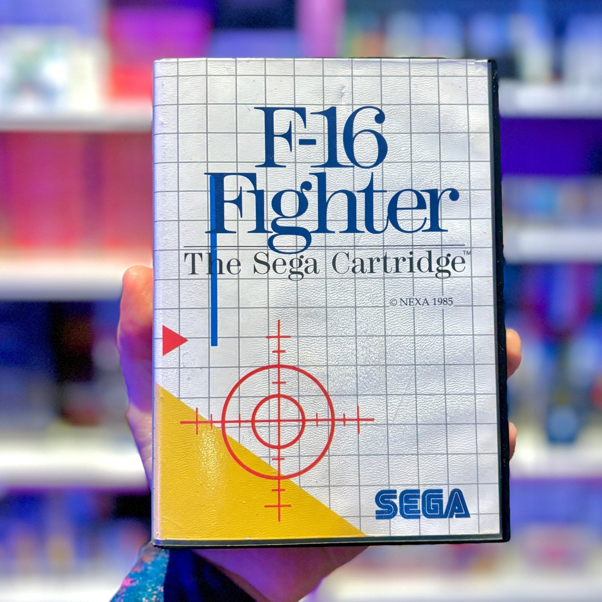 F - 16 Fighter (Sega Master System) - PopCultGang