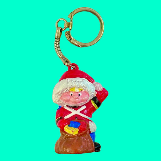 Fætter BR Santa Christmas Figure PVC Keychain (90s) - PopCultGang