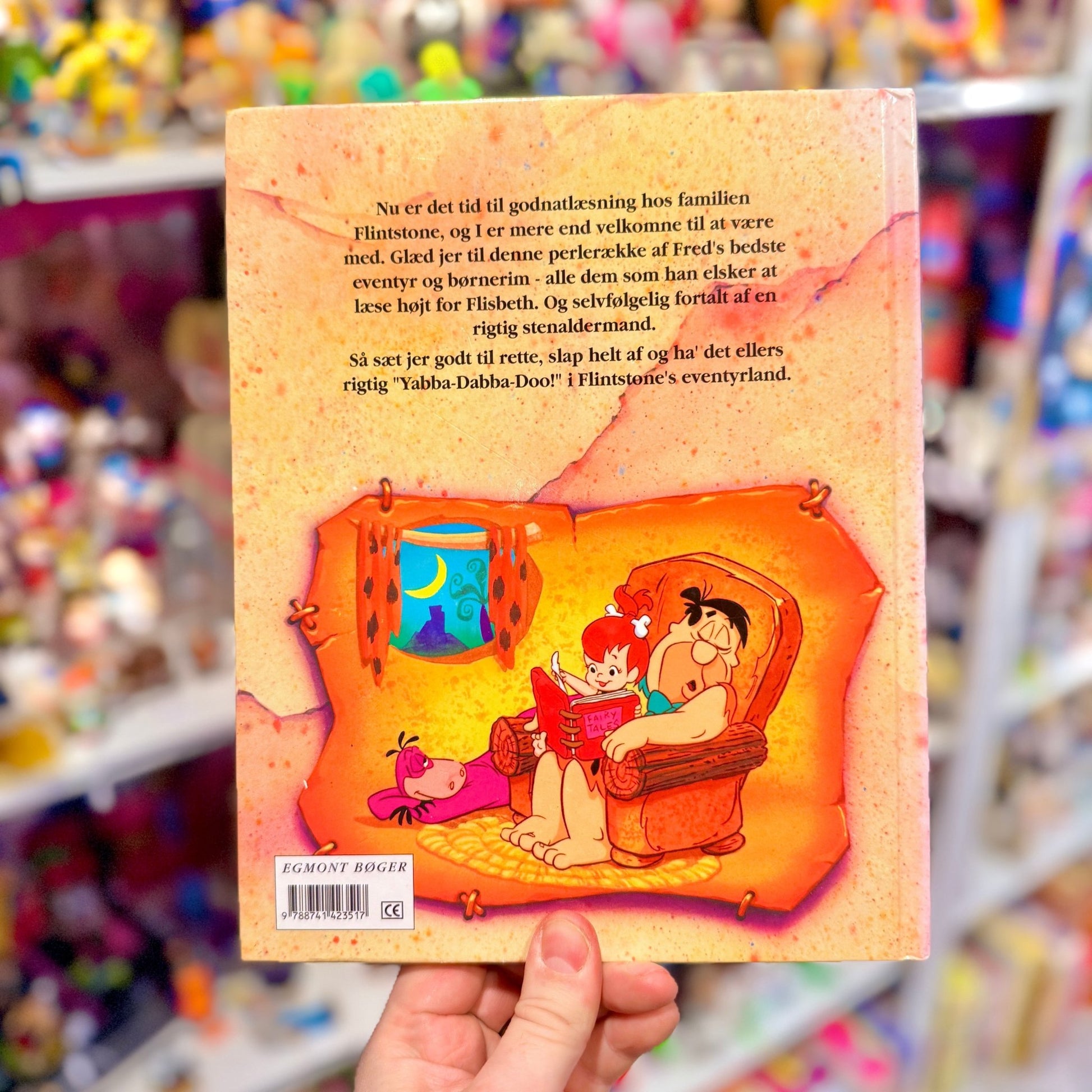 Familien Flintstones: Godnat Historier (danish bok, 90s) - PopCultGang