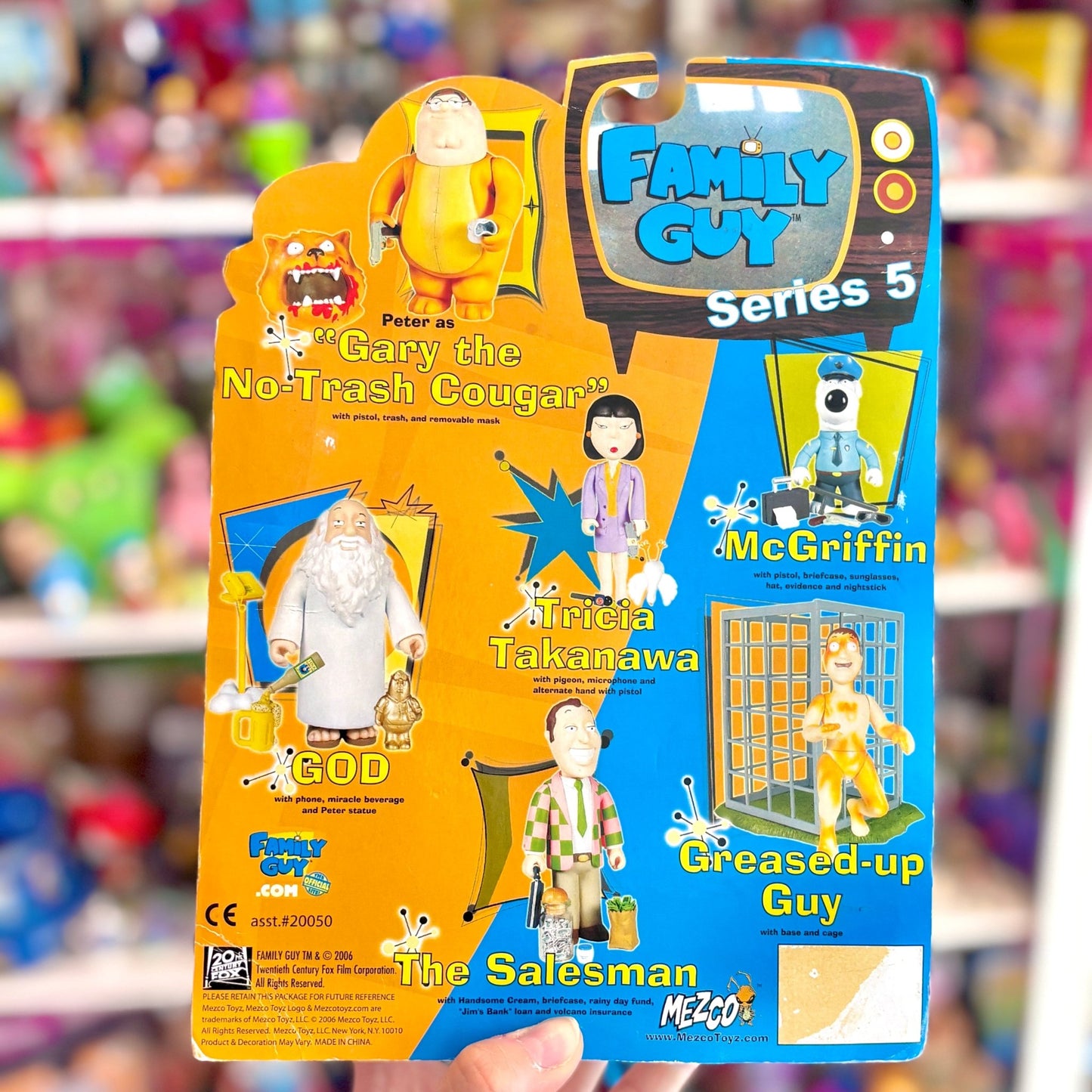 Family Guy: Greased Up Deaf Guy Figure (Series 5, Mezco, 2000s) - PopCultGang