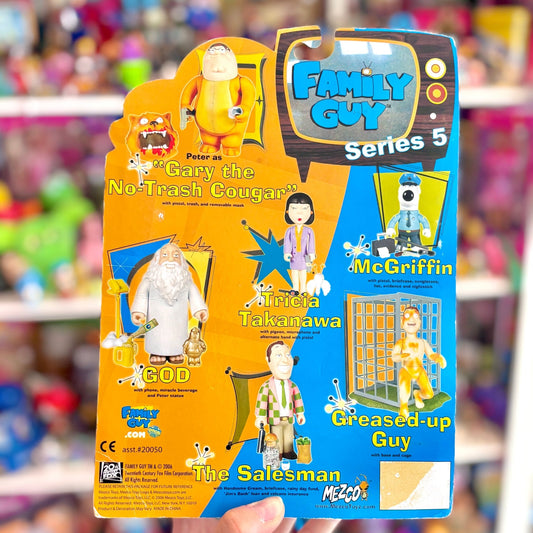 Family Guy: Greased Up Deaf Guy Figure (Series 5, Mezco, 2000s) - PopCultGang